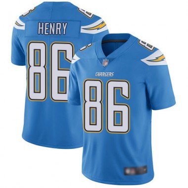 Los Angeles Chargers NFL Football Hunter Henry Electric Blue Jersey Youth Limited #86 Alternate Vapor Untouchable
